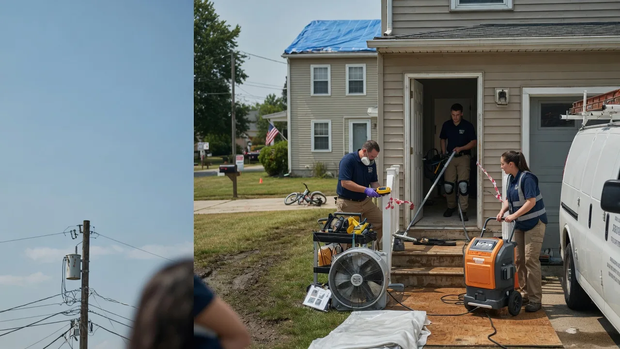 Water Damage Repair in Olin, NC near me